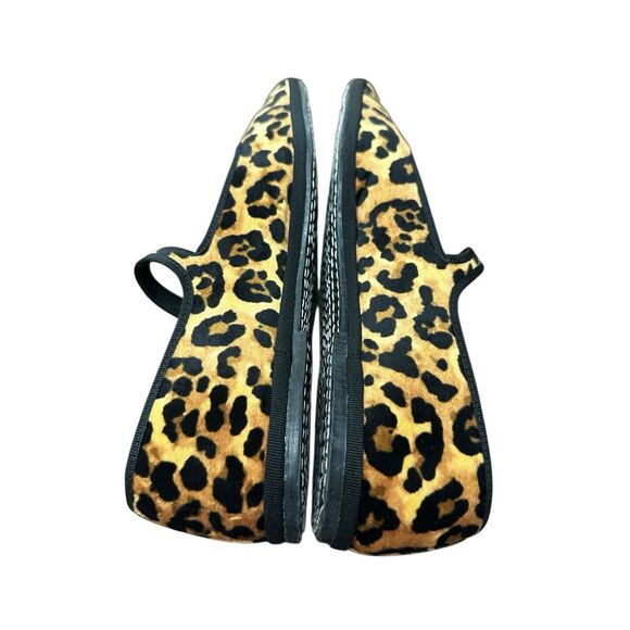 Drogheria Crivellini Square Toe Mary Jane flats in a leopard print EU 40, US 9.5 - Picture 7 of 10